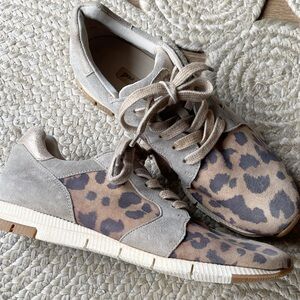 Paul Green Suede Leopard print sneakers 8